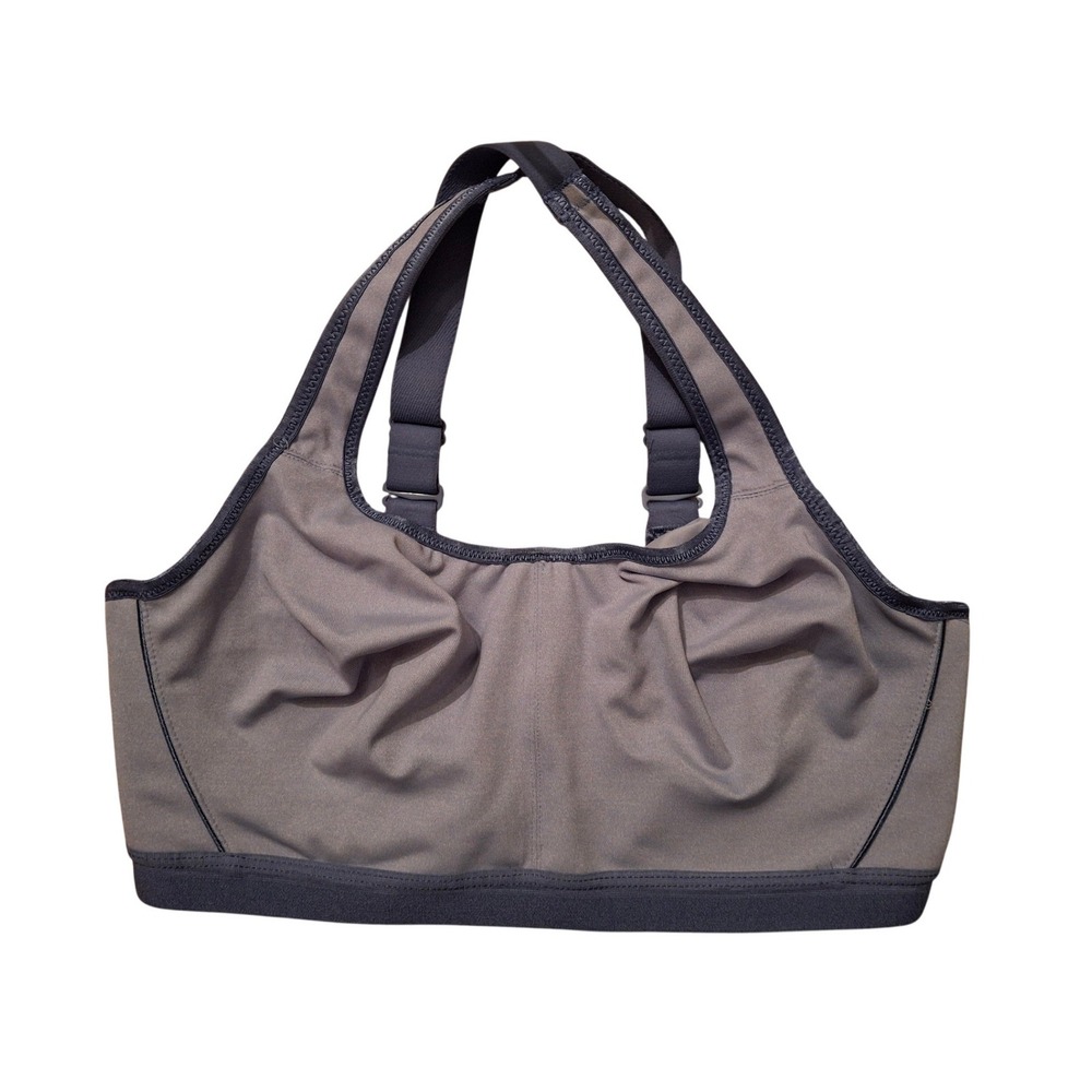 Wacoal Hi Impact Sports Bra 855229 Charcoal Gray High Impact 34DD Womens